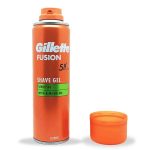 ژل اصلاح پوست حساس حاوی روغن بادام Fusion 5X ژیلت 200ml