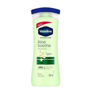 لوسیون بدن وازلین مدل Aloe Soothe