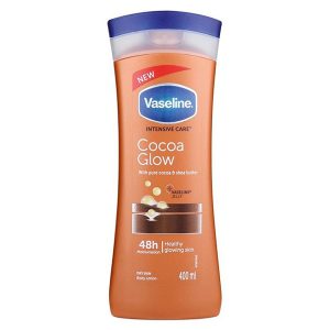 لوسیون بدن وازلین مدل Cocoa Glow