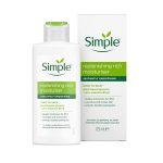 کرم مرطوب کننده سیمپل مدل Replenishing Rich Moisturiser حجم 125 میلی لیتر